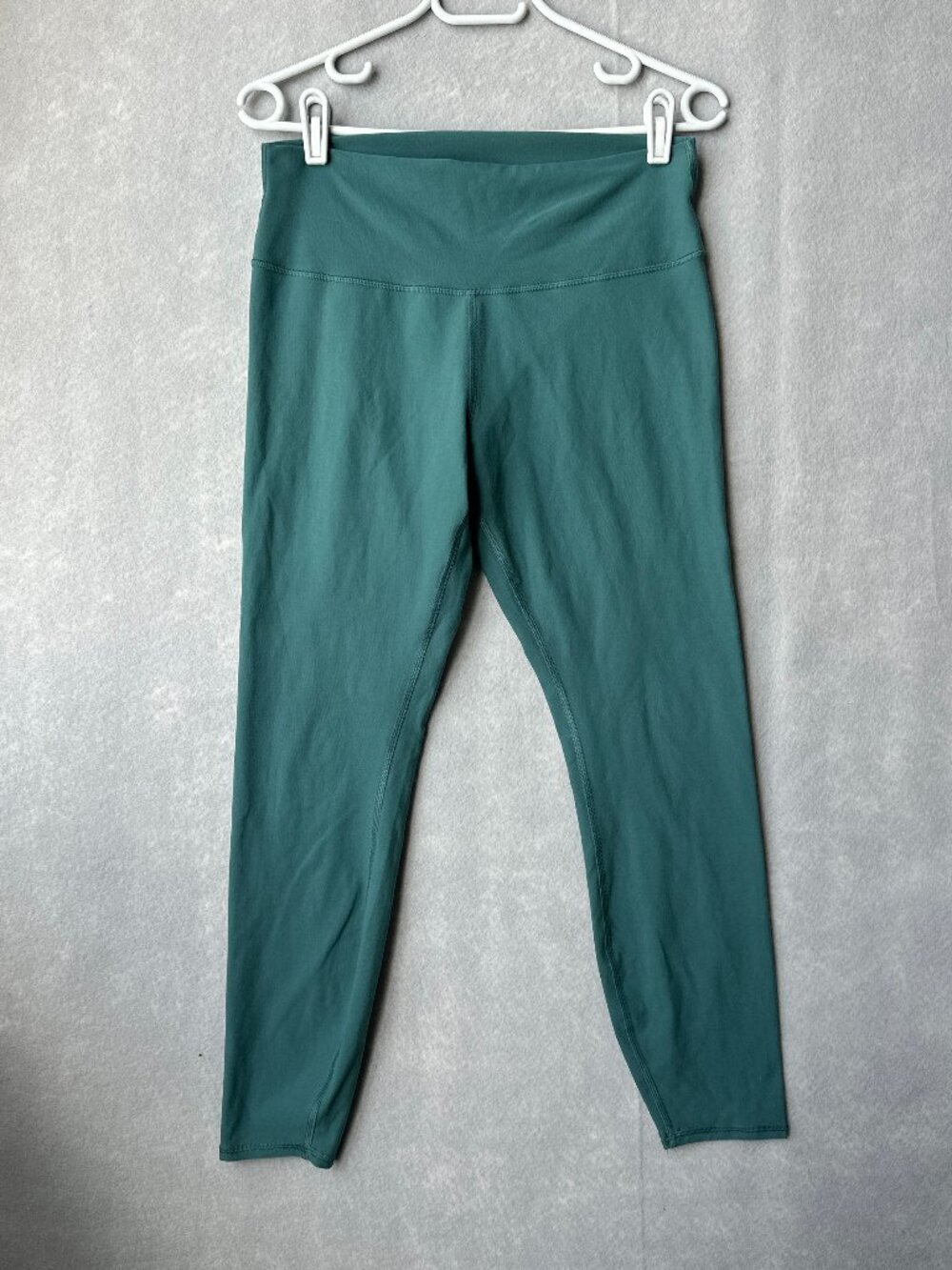 Alo Yoga Leggings Womens Large Teal High Rise Athletic Pants